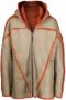 Rick Owens Jack met capuchon Beige - Thumbnail 1