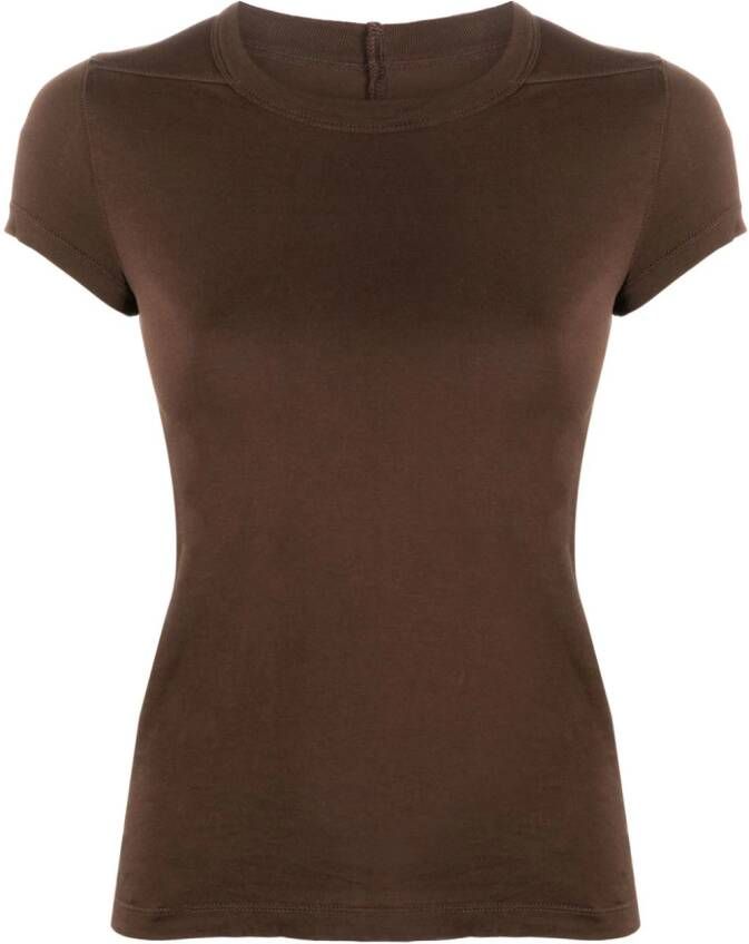 Rick Owens Katoenen T-shirt Bruin