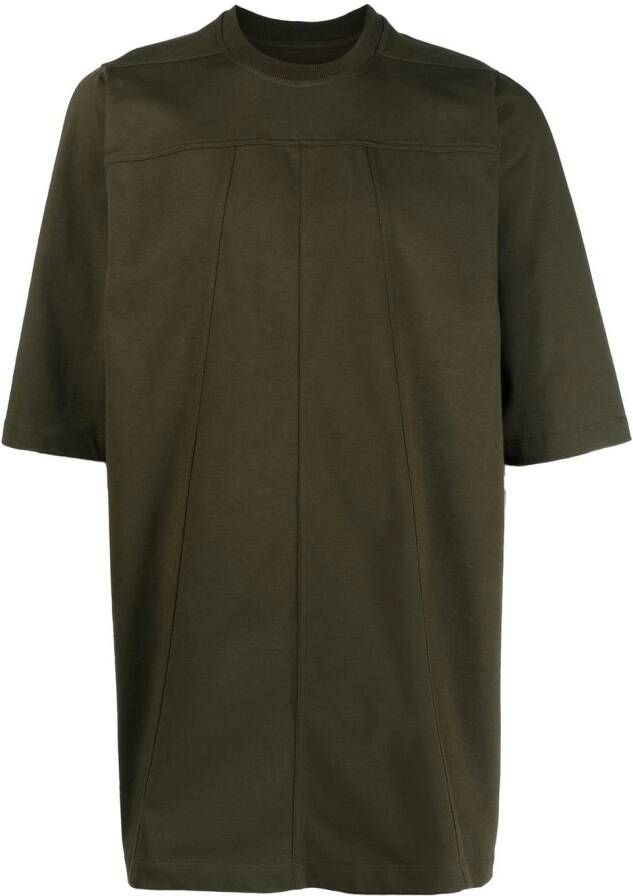Rick Owens Katoenen T-shirt Groen