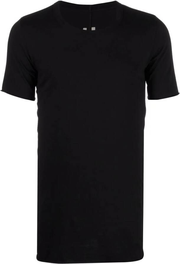 Rick Owens Katoenen T-shirt Zwart