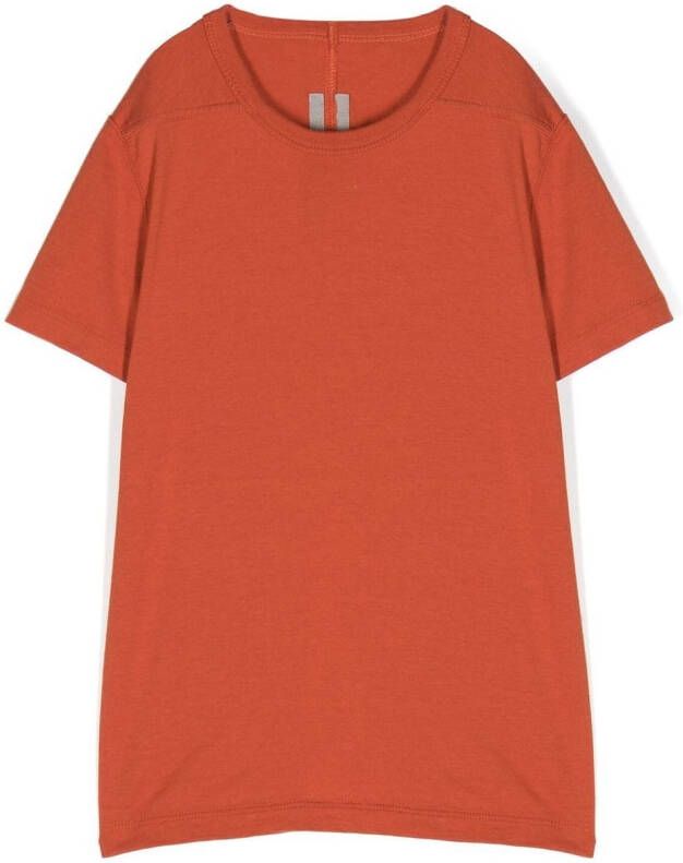 Rick Owens Kids T-shirt van biologisch katoen Oranje