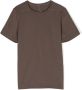 Rick Owens Kids T-shirt met ronde hals Bruin - Thumbnail 1
