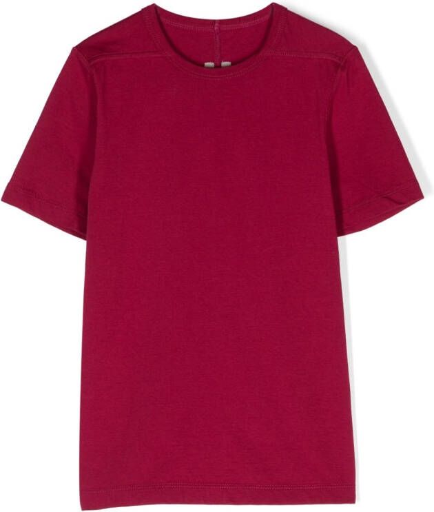 Rick Owens Kids T-shirt met ronde hals Roze