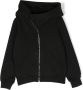 Rick Owens Kids Hoodie met rits Zwart - Thumbnail 1