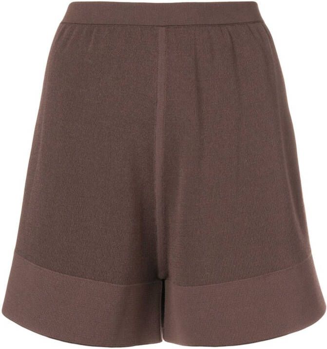 Rick Owens knitted Shorts Bruin
