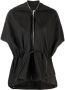 Rick Owens Leren jack Zwart - Thumbnail 1