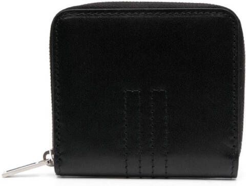Rick Owens Leren portemonnee Zwart
