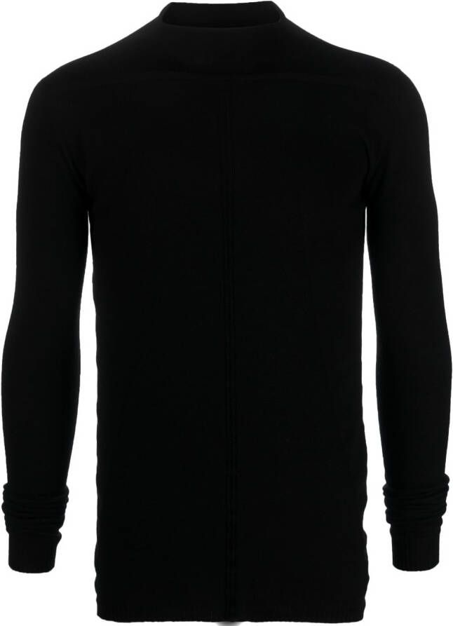 Rick Owens Wollen sweater Zwart