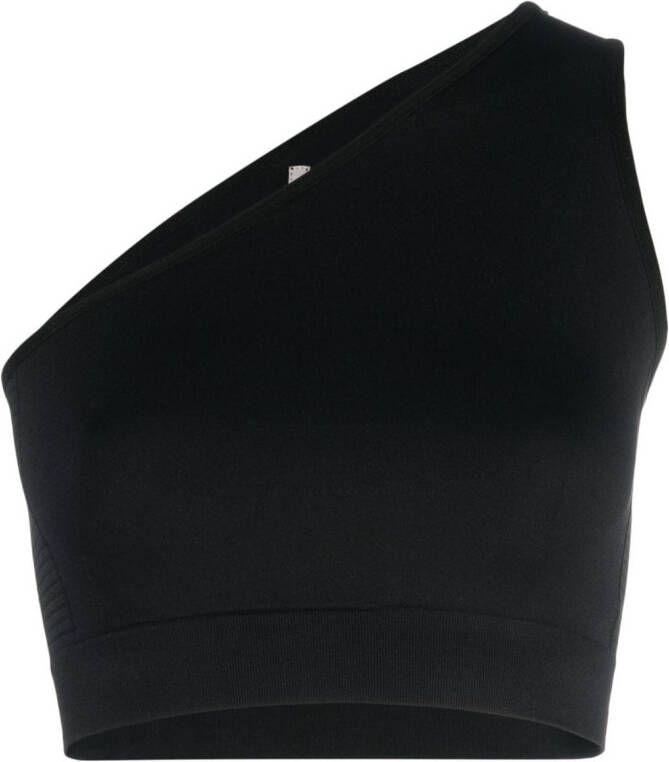 Rick Owens Asymmetrische top Zwart