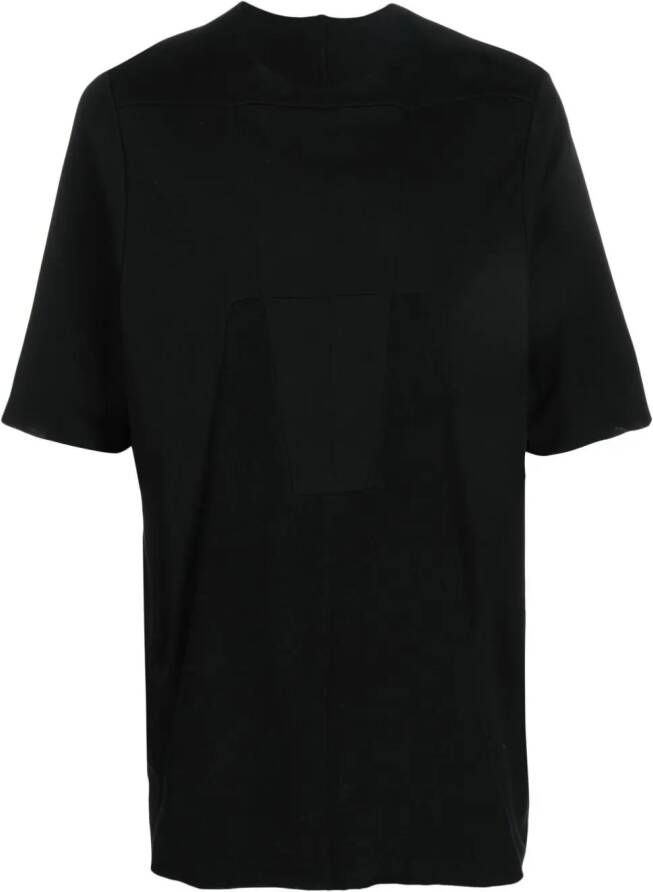 Rick Owens Overhemd met vlakken Zwart