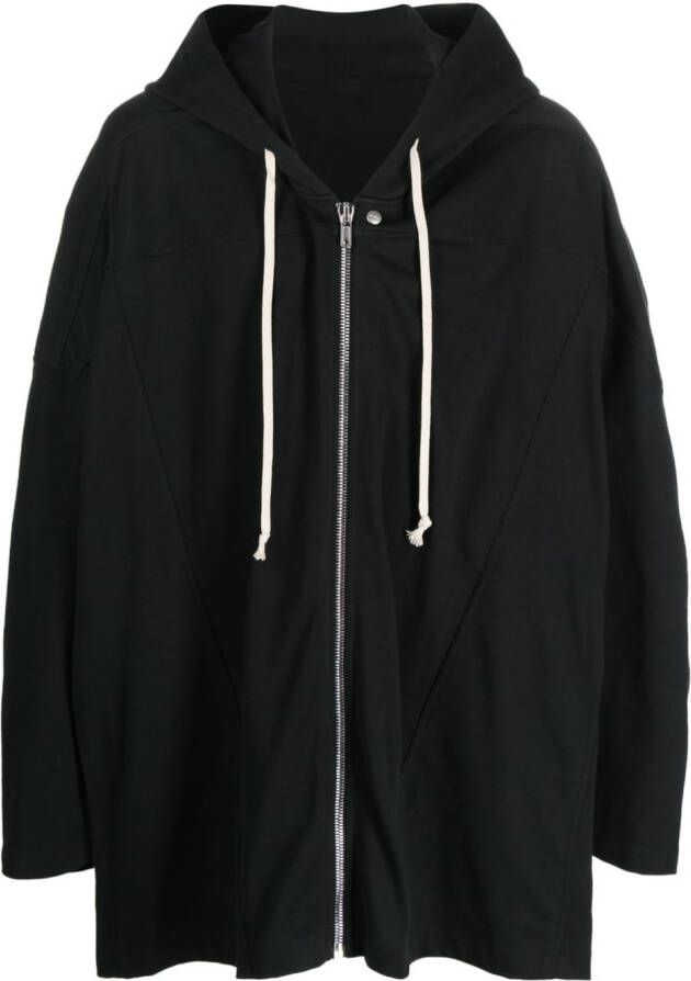Rick Owens Oversized hoodie Zwart