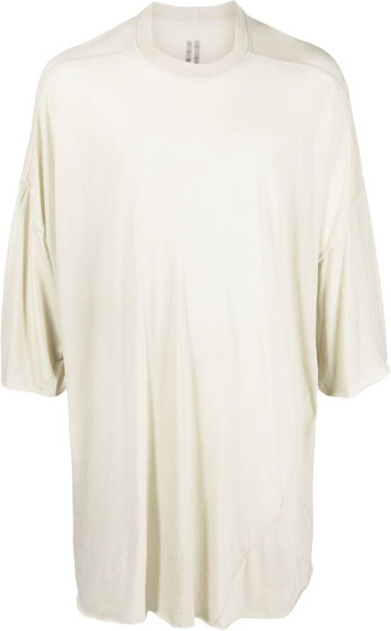 Rick Owens Oversized T-shirt Beige