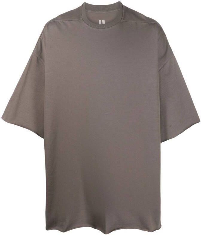 Rick Owens Oversized T-shirt Bruin