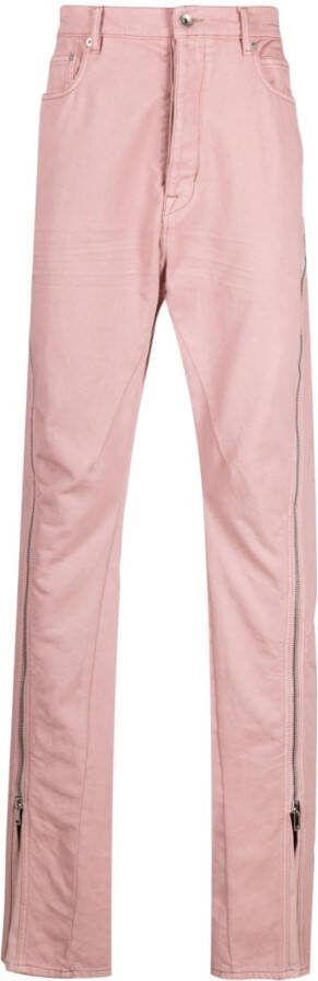 Rick Owens DRKSHDW Ruimvallende jeans Roze