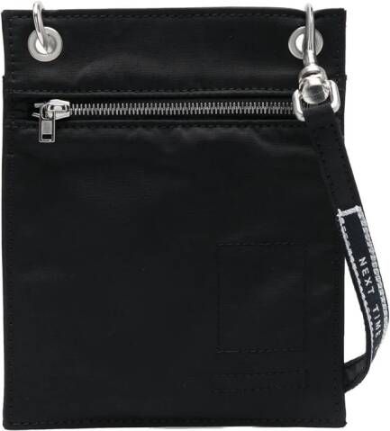 Rick Owens Security Pocket leren tas Zwart