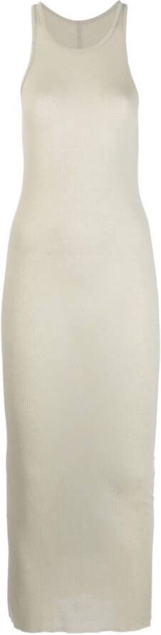 Rick Owens Doorzichtige jurk Beige
