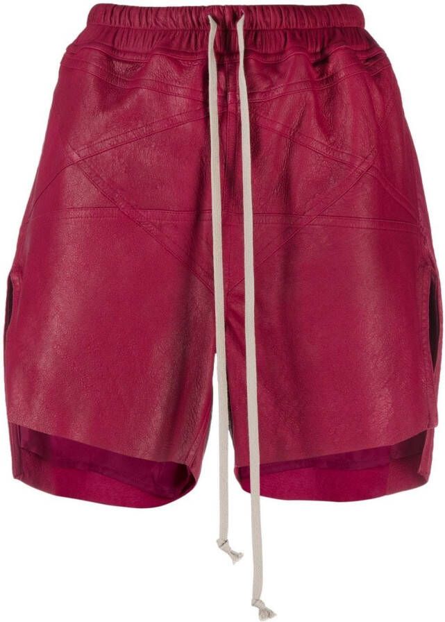 Rick Owens Shorts met wijde pijpen Roze