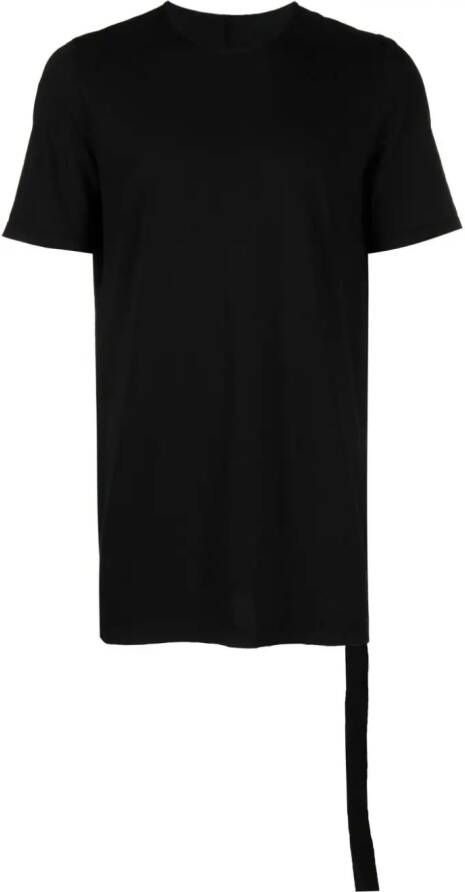 Rick Owens DRKSHDW T-shirt met zijband Zwart