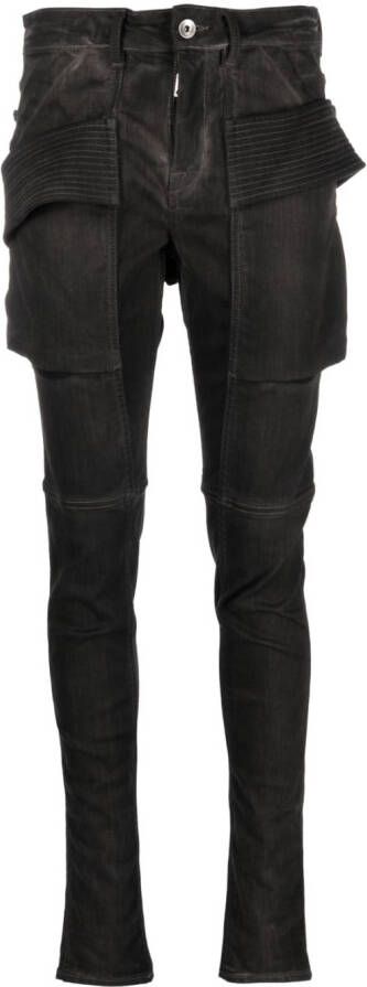 Rick Owens Skinny jeans Zwart
