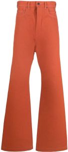 Rick Owens Straight jeans Oranje