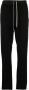 Rick Owens DRKSHDW Straight trainingsbroek Zwart - Thumbnail 1