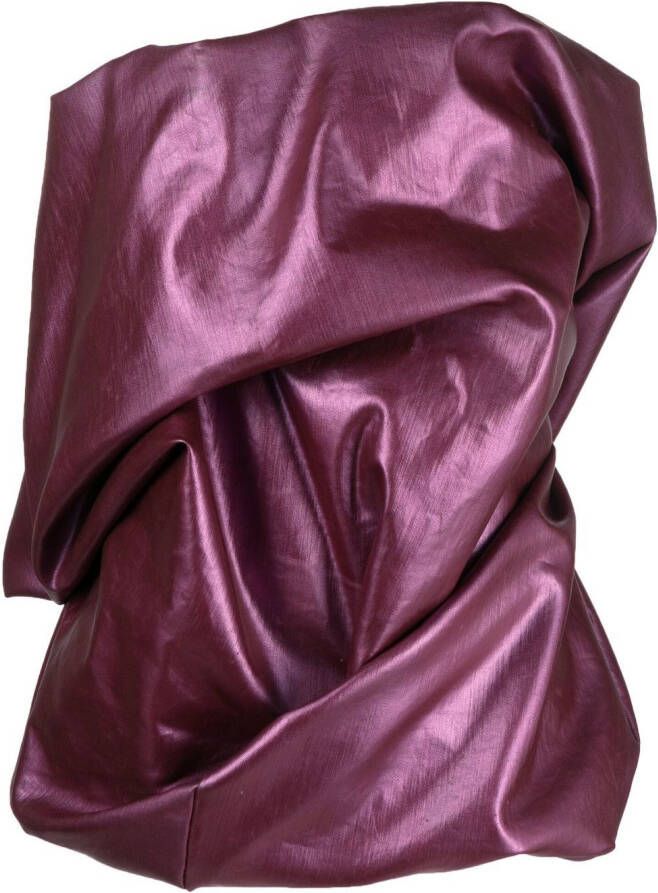 Rick Owens Strapless bustier Roze