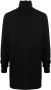 Rick Owens Sweater met col Zwart - Thumbnail 1