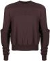 Rick Owens Sweater met vlakken Bruin - Thumbnail 1