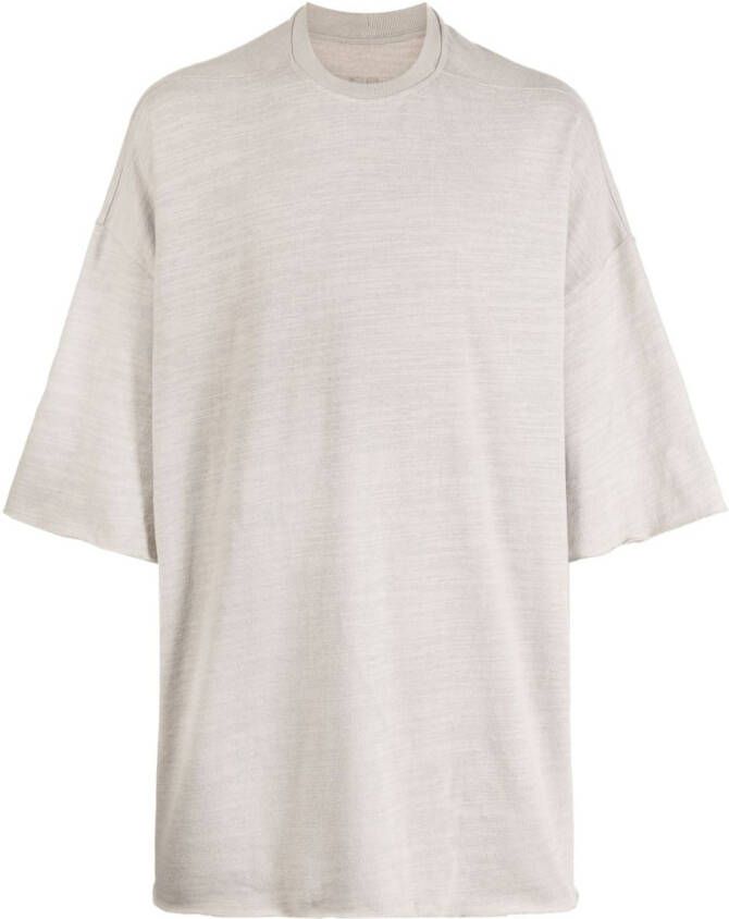 Rick Owens T-shirt met lange mouwen Bruin