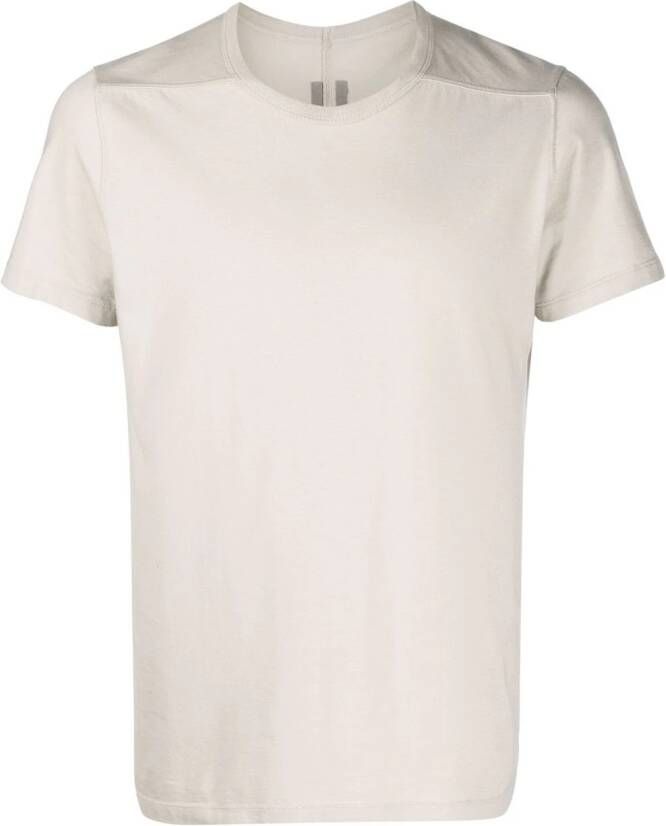 Rick Owens T-shirt met ronde hals Beige