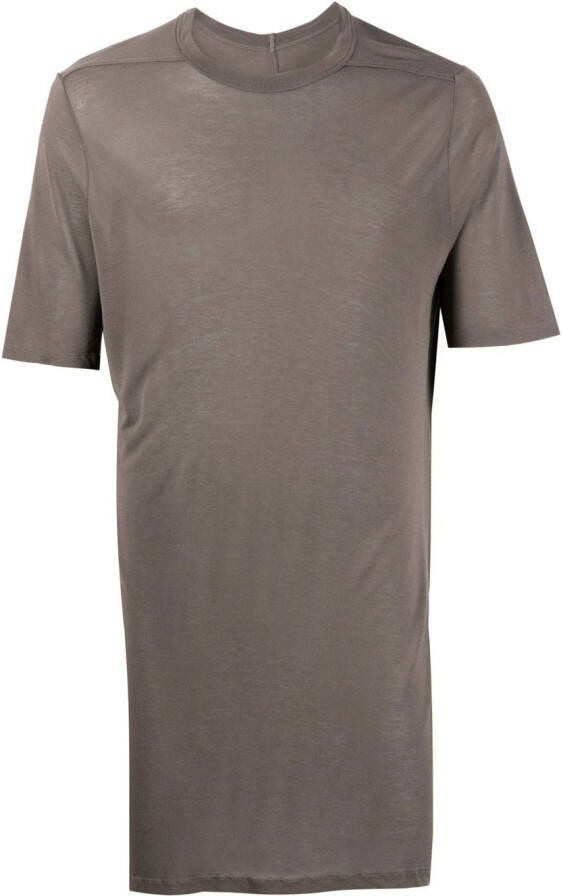 Rick Owens T-shirt met ronde hals Bruin