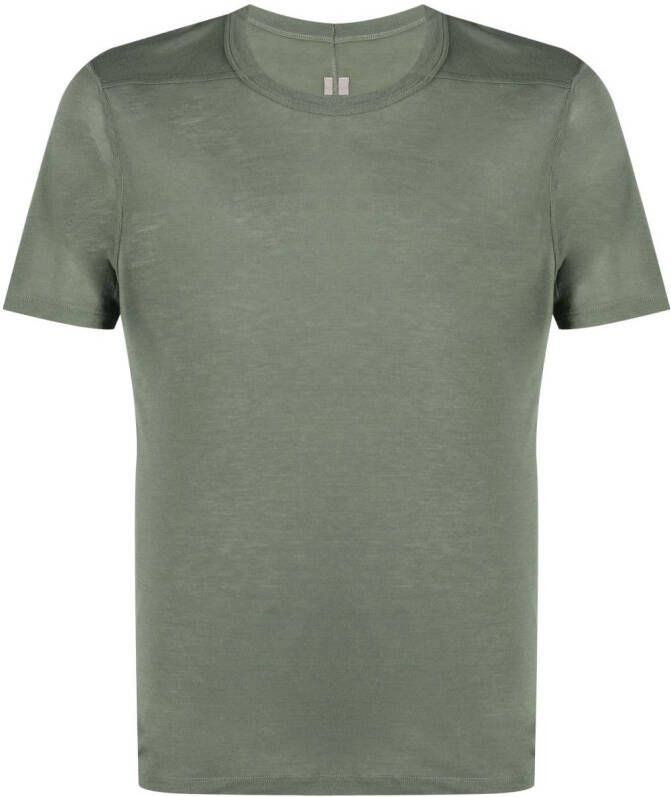 Rick Owens T-shirt met ronde hals Groen