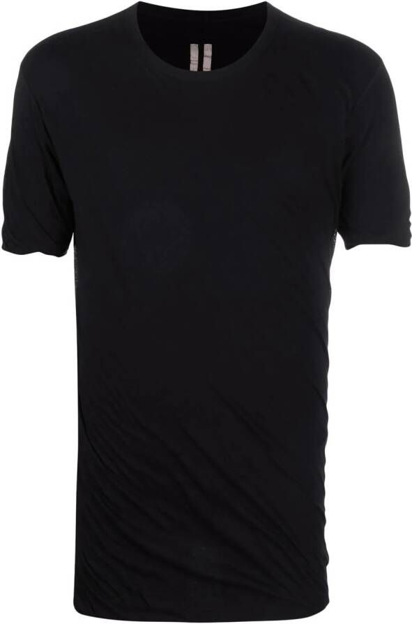Rick Owens T-shirt met ronde hals Zwart