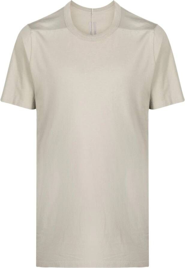 Rick Owens T-shirt van biologisch katoen Beige