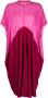 Rick Owens Tweekleurige T-shirtjurk Roze - Thumbnail 1