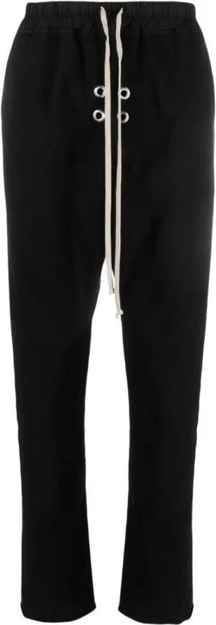 Rick Owens Trainingsbroek van biologisch katoen Zwart