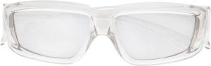 Rick Owens transparent-design sunglasses Wit