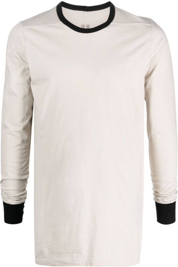 Rick Owens Trui met contrasterende afwerking Grijs