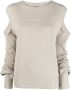Rick Owens Uitgesneden trui Beige - Thumbnail 1