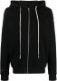 Rick Owens X Champion Hoodie met rits Zwart - Thumbnail 1