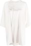 Rick Owens X Champion T-shirt met logo-reliëf Beige - Thumbnail 1