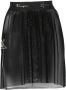 Rick Owens X Champion Rok met logo tailleband Zwart - Thumbnail 1
