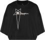 Rick Owens x Champion cropped T-shirt Zwart - Thumbnail 1
