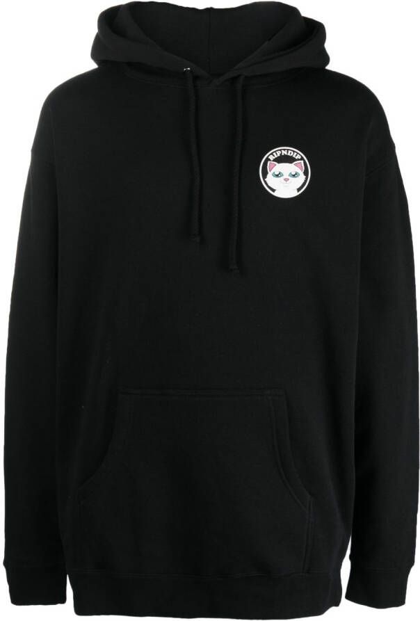 Ripndip Hoodie met print Zwart