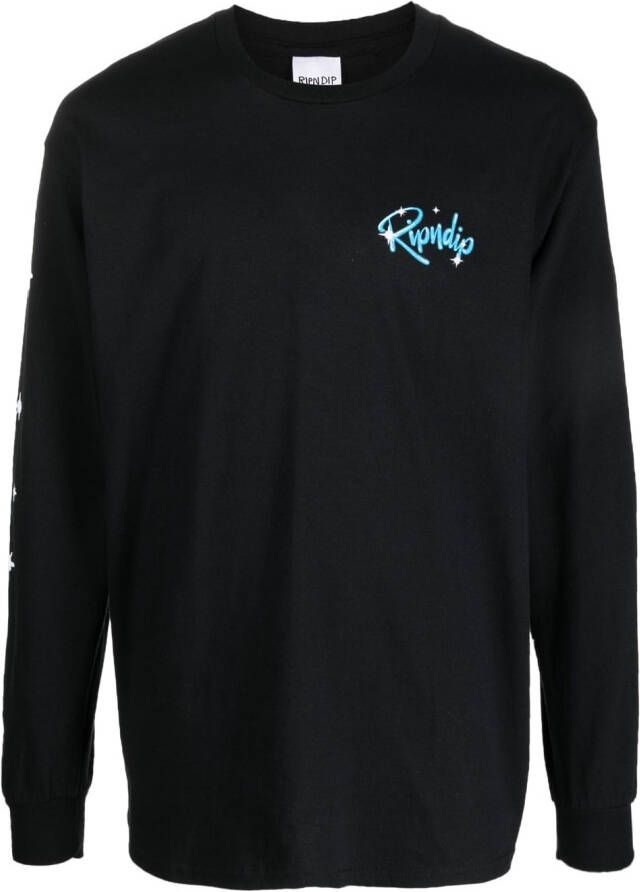 Ripndip Sweater met print Zwart