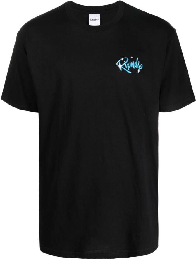 Ripndip T-shirt met print Zwart