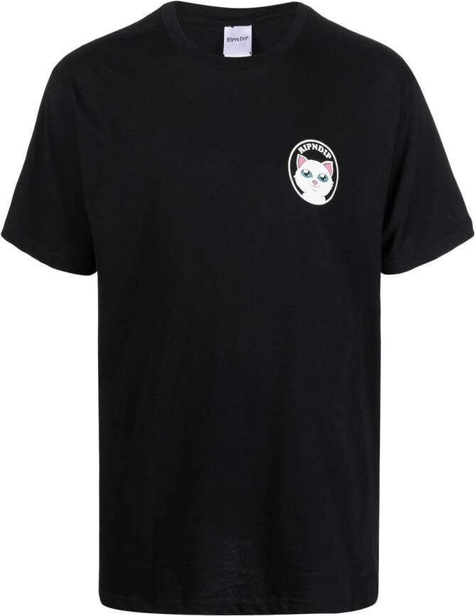 Ripndip T-shirt met logoprint Zwart