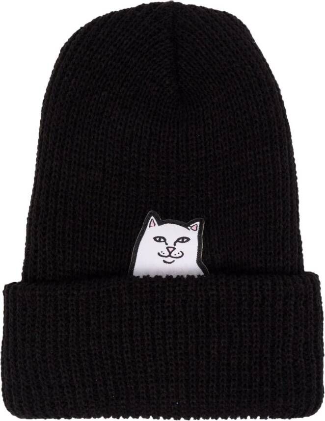 Ripndip Lord Nermal wafelgebreide muts Zwart