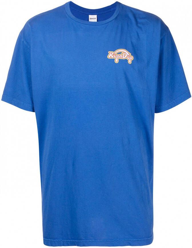 Ripndip T-shirt met print Blauw