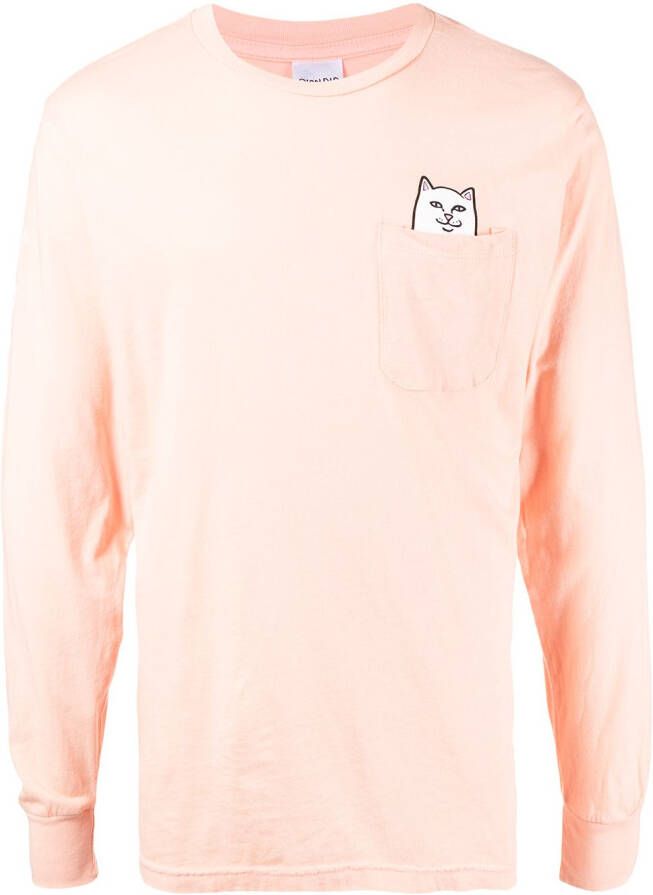 Ripndip T-shirt met print Roze
